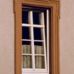 Fenster, modern, mit Scheingliederung, nicht denkmalgerecht, Lorsch