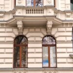 Gründerzeitliches Wohnhaus in denkmalgerechter Farbgebung, Köln